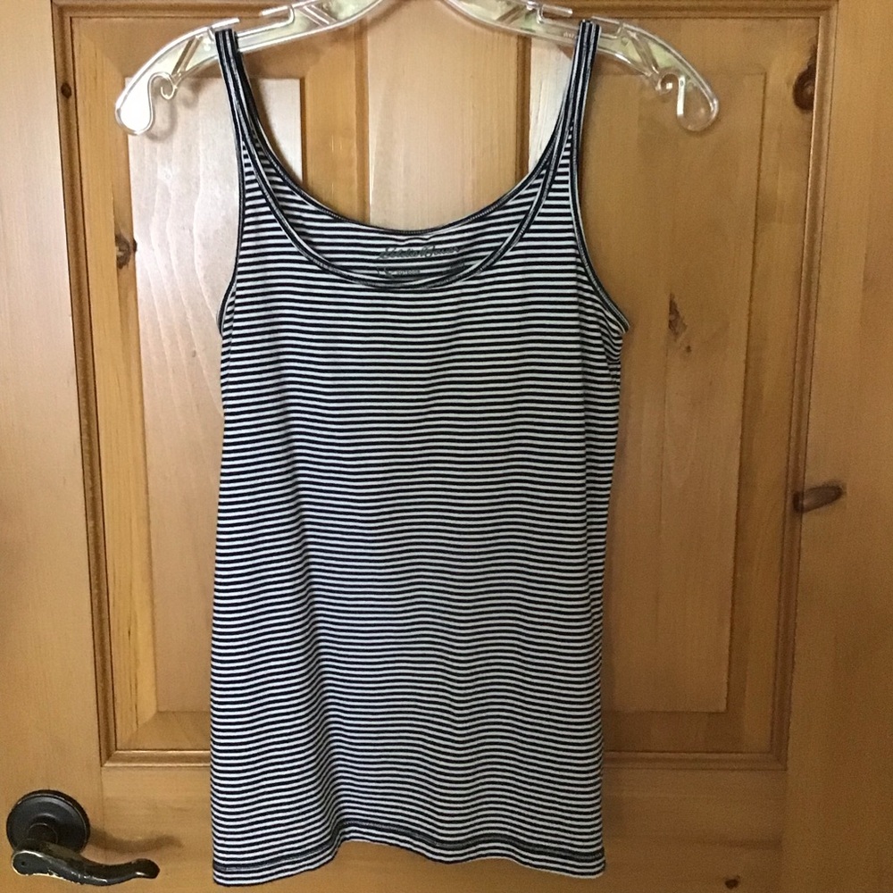 Eddie Bauer Striped Outdoor Tank **NWOT**